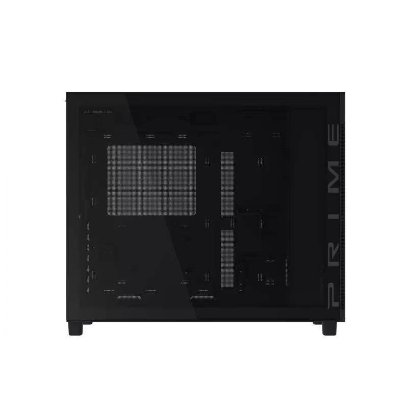 ASUS PRIME AP303 TG 90DC00V0-B39010 PC skriňa Midi Tower, ATX/Micro-ATX/Mini-ITX, tvrdené sklo, 2x USB 3.2, bez zdroja, čierna