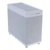 ASUS PRIME AP303 Mesh 90DC00V3-B39000 PC skriňa Midi Tower, ATX/Micro-ATX, sieťový panel, 2x USB 3.2, bez zdroja, biela
