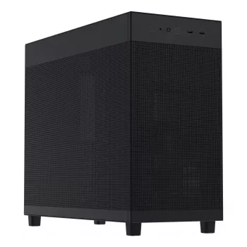 PC skriňa ASUS Prime AP303 Mesh Midi Tower — ATX, podpora GPU 36 cm, CPU chladič 165 mm, USB-A 2×, USB-C 1