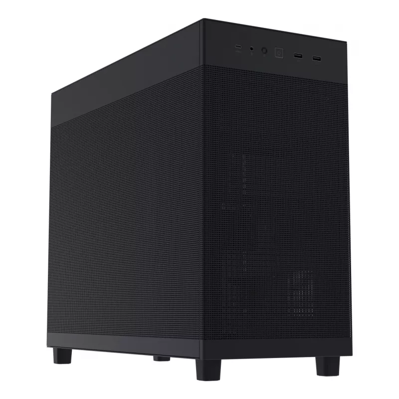 PC skriňa ASUS Prime AP303 Mesh Midi Tower — ATX, podpora GPU 36 cm, CPU chladič 165 mm, USB-A 2×, USB-C 1