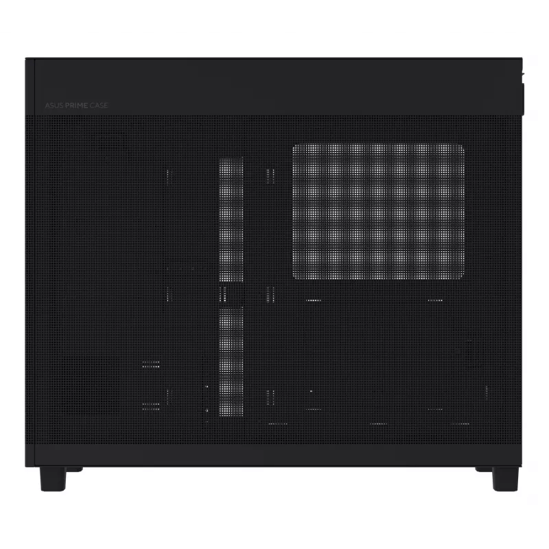 PC skriňa ASUS Prime AP303 Mesh Midi Tower — ATX, podpora GPU 36 cm, CPU chladič 165 mm, USB-A 2×, USB-C 1