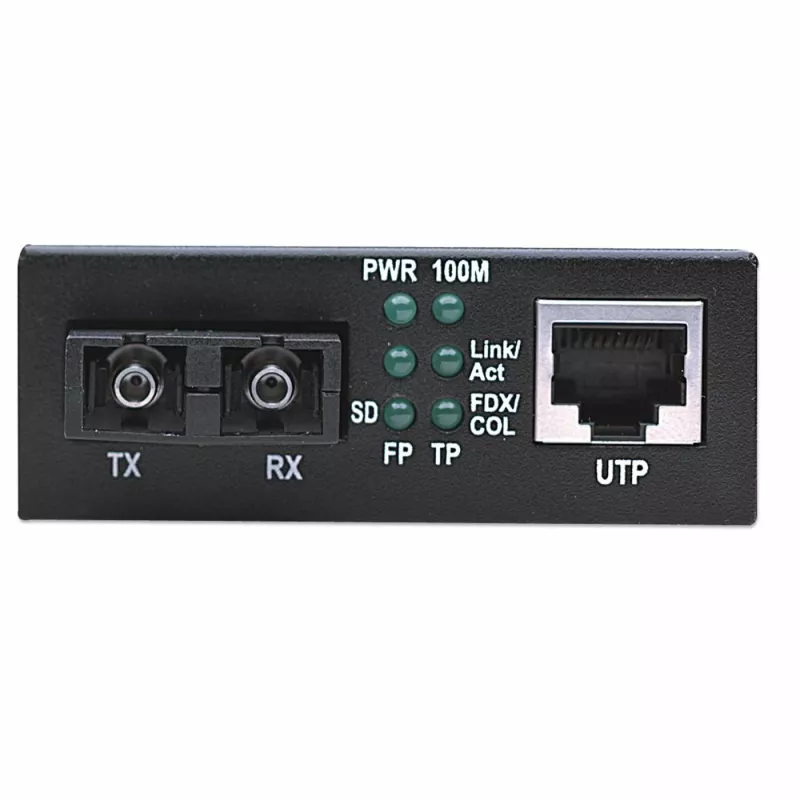Intellinet Fast Ethernet mediakonvertor, 10/100Base-Tx na 100Base-Fx (SC) multimode, 2 km