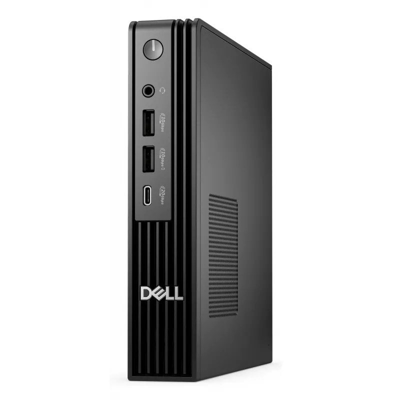 Mini PC Dell Pro QBM1250 Plus — Intel Core Ultra 5 235, 16 GB DDR5, 512 GB NVMe SSD, Windows 11 Pro, Micro PC, čierny
