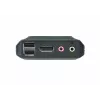 KVM switch ATEN CS22DP-AT 2-portový USB DisplayPort, 4K@30Hz, USB-A konzola, audio, 1,2 m kábel