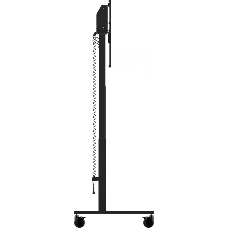 iiyama MD-CAR2031-B1 elektrický podlahový zdvihák na kolieskach pre displeje 55–105 palcov, max. 120 kg, VESA 800x600, výška 850–1800 mm, čierny