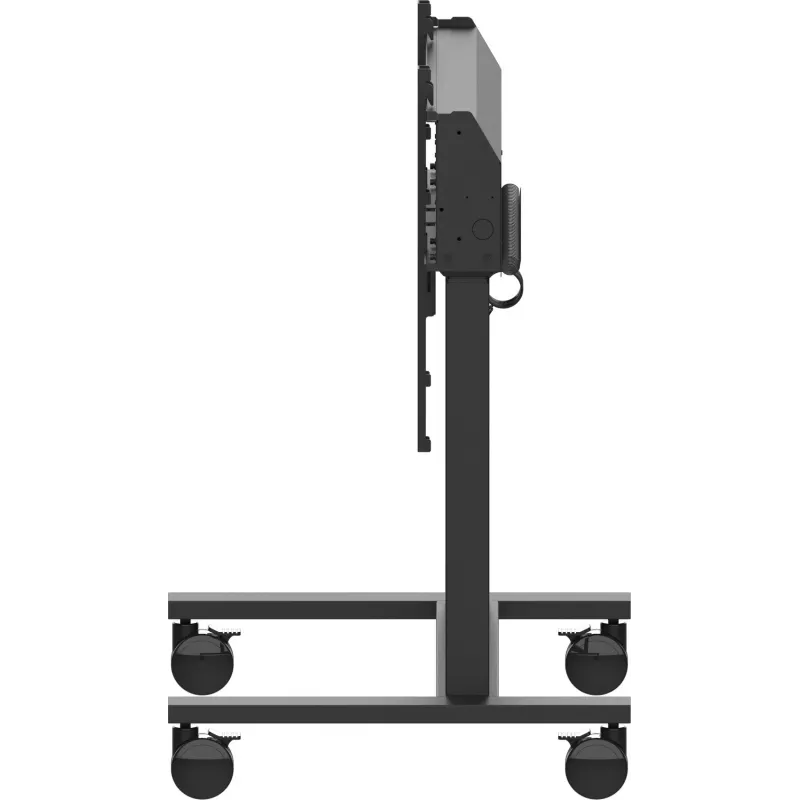 iiyama MD-CAR2031-B1 elektrický podlahový zdvihák na kolieskach pre displeje 55–105 palcov, max. 120 kg, VESA 800x600, výška 850–1800 mm, čierny
