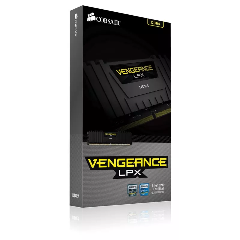 CORSAIR pamäť 32GB DDR4 2666MHz kit 4 DIMM C16 Vengeance Low Profilex pamäťový kit