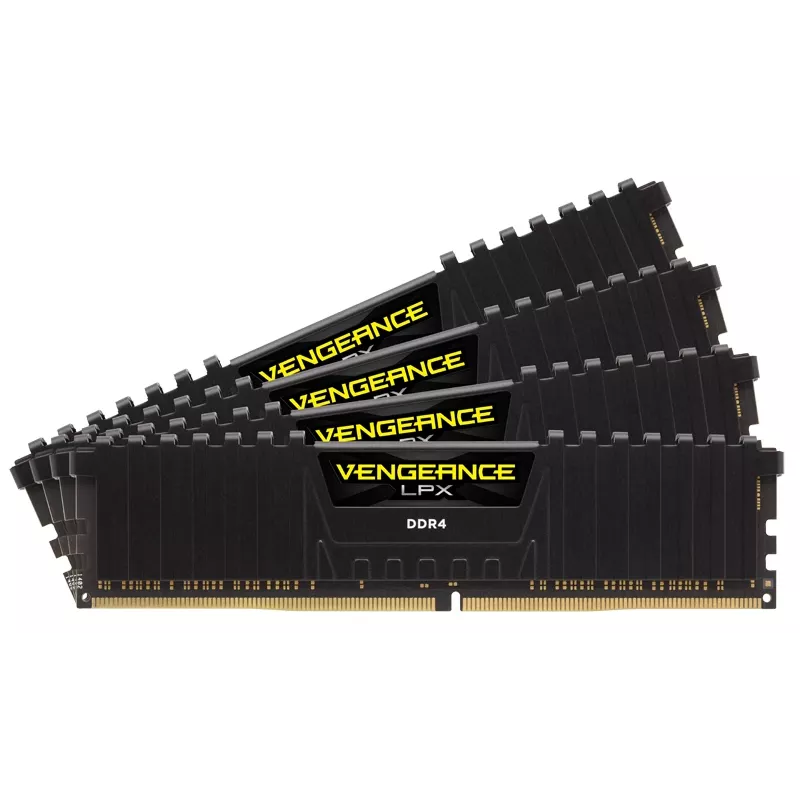 CORSAIR pamäť 32GB DDR4 2666MHz kit 4 DIMM C16 Vengeance Low Profilex pamäťový kit