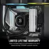 Corsair Vengeance CMK32GX5M2B6000Z30W, 32 GB, 2 x 16 GB, DDR5, 6000 MHz, 288-pin DIMM, biela