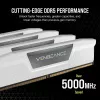 Corsair Vengeance CMK32GX5M2B6000Z30W, 32 GB, 2 x 16 GB, DDR5, 6000 MHz, 288-pin DIMM, biela