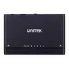 Unitek S1222A adaptér USB-C na disky M.2 NVMe a SATA 2,5/3,5-palcové s offline klonovaním, 10 Gbps, čierny