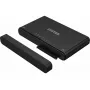 Unitek S1222A adaptér USB-C na disky M.2 NVMe a SATA 2,5/3,5-palcové s offline klonovaním, 10 Gbps, čierny