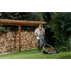Fiskars StaySharp Max 113880 ručná vretenová kosačka, šírka kosenia 46 cm, výška kosenia 25–100 mm, čierna/oranžová