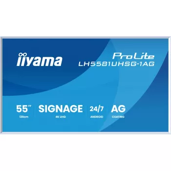Monitor iiyama LH5581UHSG-1AG 54,6 palcov interaktívny plochý displej 4K Ultra HD 3840 x 2160