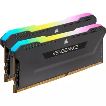 CORSAIR pamäť 16GB DDR4 3200MHz C16 (2x8GB) Vengeance RGB Pro čierna