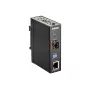 D-Link 100/1000 Mbit/s na SFP priemyselný mediálny konvertor s rozsahom prevádzky -40 až 70 °C