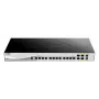 D-Link DXS-1210-16TC/E sieťový switch managed L2 10G Ethernet (100/1000/10000) sivá