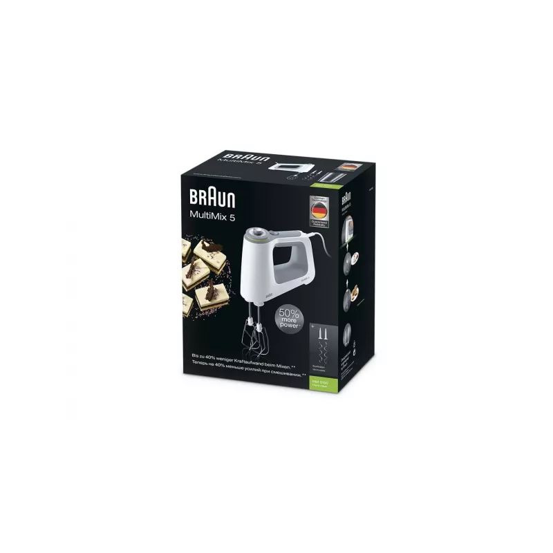 Braun HM5100 Multimix 5 ručný mixér 750 W sivá, biela