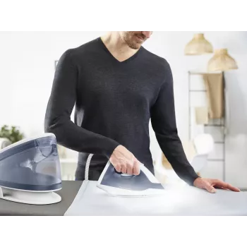 Tefal Express Optimal SV4110 2200 W 1,2 L keramika Express Glide modrá, biela