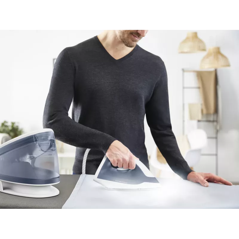 Tefal Express Optimal SV4110 2200 W 1,2 L keramika Express Glide modrá, biela