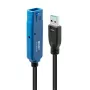 Lindy 15m USB 3.0 Active Extension Pro, 15 m, USB A, USB A, USB 3.2 Gen 1 (3.1 Gen 1), 5 Gbit/s, čierna