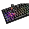 Mechanická klávesnica Genesis THOR 404 — Full-Size 100 % USB QWERTY anglická, čierna, RGB