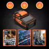 Zváračka optických vlákien Extralink AI-9 7800mAh batéria LED lampa LCD 5,1
