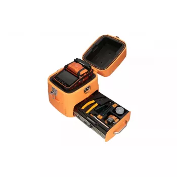 Zváračka optických vlákien Extralink AI-9 7800mAh batéria LED lampa LCD 5,1