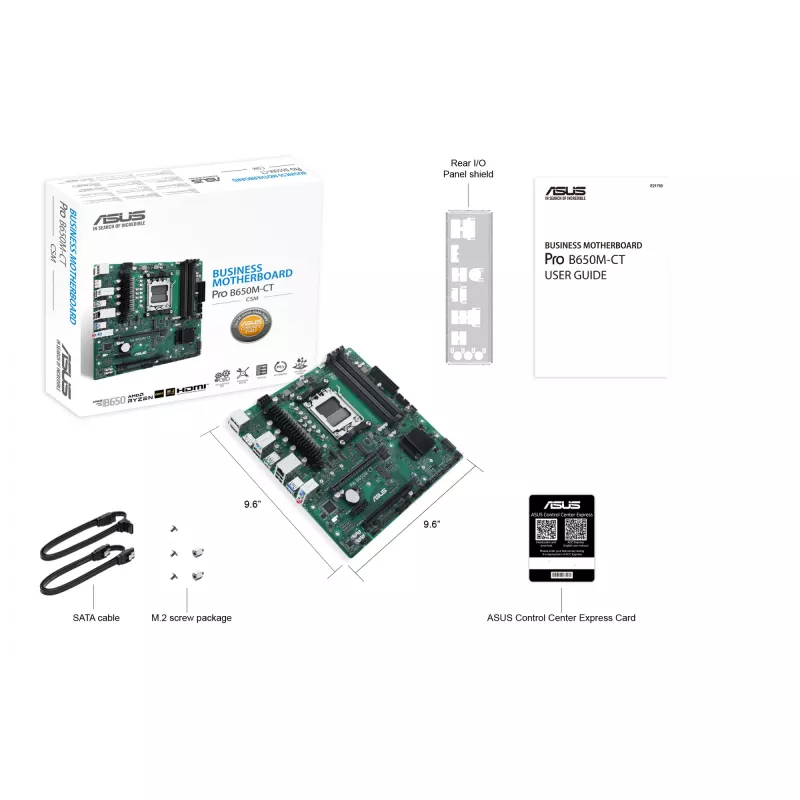 Základná doska ASUS PRO B650M-CT-CSM AMD B650 Socket AM5 micro ATX