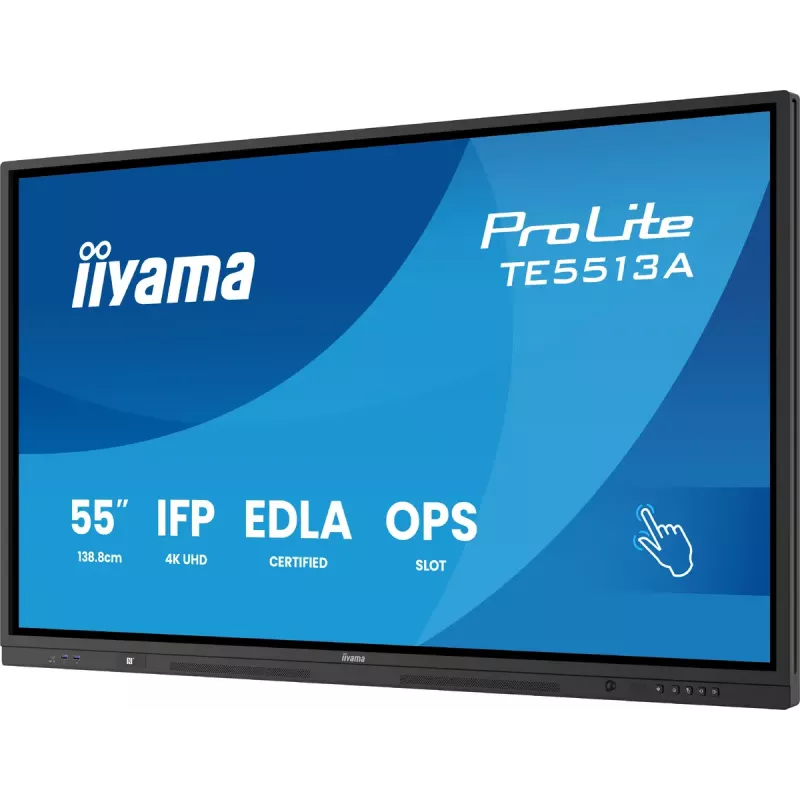 Monitor iiyama 55 palcov TE5513A-B1AG 54,6 palca interaktívny plochý displej 4K Ultra HD 3840 x 2160