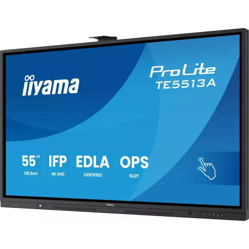 Monitor iiyama 55 palcov TE5513A-B1AG 54,6 palca interaktívny plochý displej 4K Ultra HD 3840 x 2160