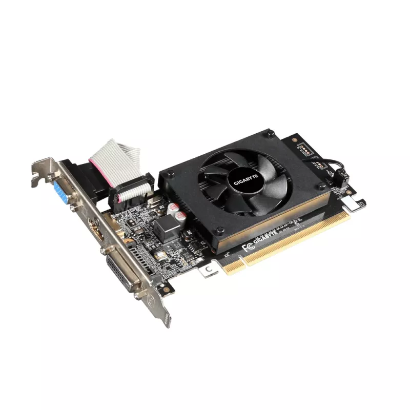 GIGABYTE GV-N710D3-2GL grafická karta NVIDIA GeForce GT 710 2 GB GDDR3