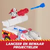 Hasičské hračkárske auto Spin Master Marshall Rescue Fire Engine s figúrkou, vrhačom projektilov, plast, od 3 rokov