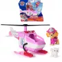 PAW Patrol Fire Rescue: Skye záchranársky vrtuľník s figúrkou, mačacím kamarátom a hračkárskym vrtuľníkom, hračka pre chlapcov a dievčatá od 3 rokov
