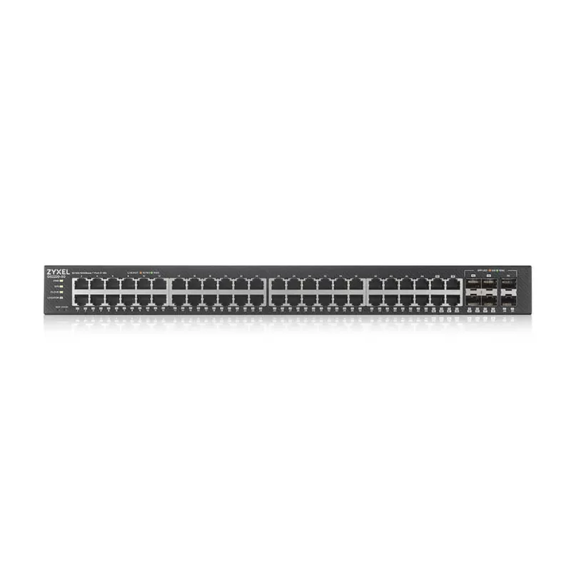Zyxel GS2220-50-EU0101F sieťový switch Managed L2 Gigabit Ethernet (10/100/1000) čierna