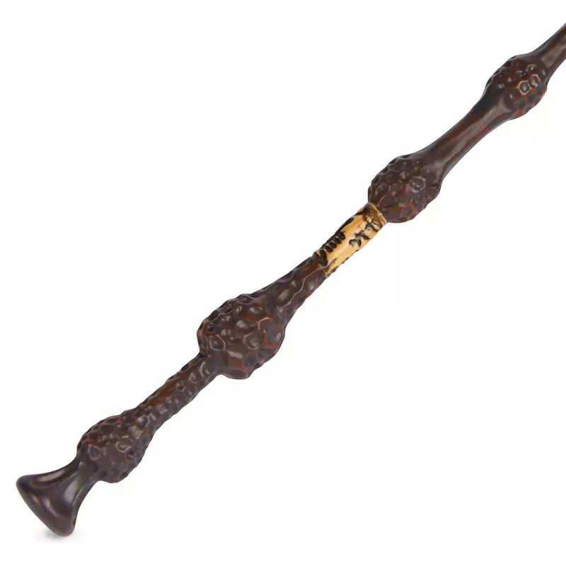Spin Master Wizarding World Harry Potter autentická palička Albusa Dumbledora so stojanom Rokfortu, na hranie rolí, plastová, od 14 rokov
