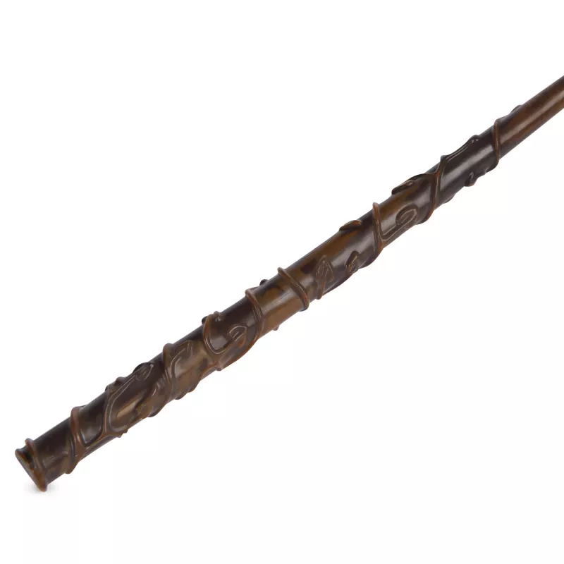 Wizarding World Harry Potter, 12 palcová magická zberateľská palička Hermione Granger so stojanom a odliatkom ikony, magické tvory, kostýmový doplnok