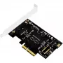 Rozširujúca karta Silverstone ECM20 interná PCIe SATA