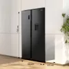 Gorenje NRR9185EABXLWD chladnička s mrazničkou Side-by-Side, 547 l (355 l + 192 l), ConvertActive, energetická trieda E, tmavá nehrdzavejúca oceľ
