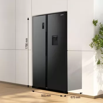 Gorenje NRR9185EABXLWD Side-by-Side chladnička 547 L
