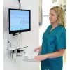 ERGOTRON Styleview sedací-stojaci vertikálny zdvihák pacientska izba (biela)