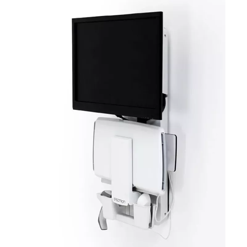 ERGOTRON Styleview sedací-stojaci vertikálny zdvihák pacientska izba (biela)