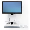 ERGOTRON Styleview sedací-stojaci vertikálny zdvihák pacientska izba (biela)