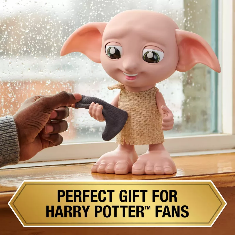 Interaktívna hračka Wizarding World Harry Potter Dobby funkcia rozprávania AAA viacfarebná