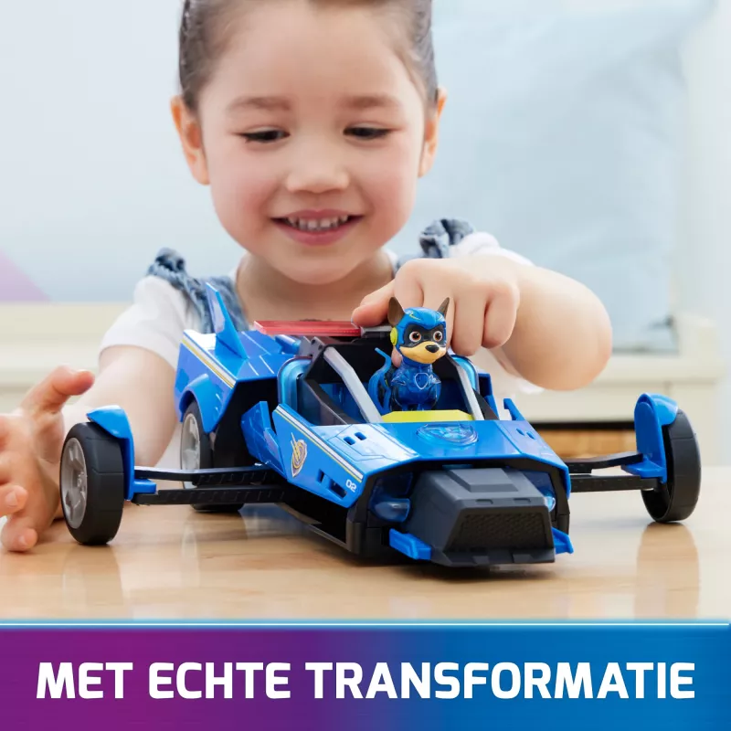 Policajné auto PAW Patrol Chase’s Mighty Transforming Cruiser so svetlami a zvukmi