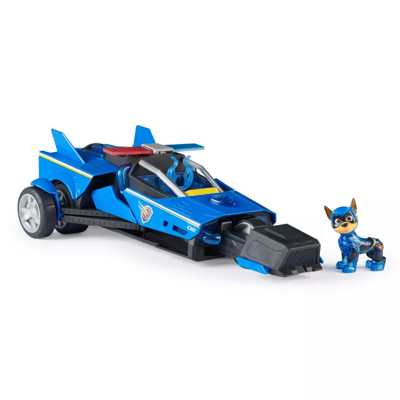Policajné auto PAW Patrol Chase’s Mighty Transforming Cruiser so svetlami a zvukmi