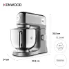 Kuchynský robot Kenwood kMix Special Edition KMX760ACH — 1000 W, chróm, nerezová misa