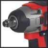 Einhell IMPAXXO 18/230 Professional akumulátorový rázový uťahovák, 18 V, 1/2 palca, 2900 ot./min, 400 Nm, bezuhlíkový, Power X-Change, bez akumulátora a nabíjačky, červená/čierna