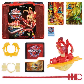 Bakugan Baku-tin so Special Attack Mantid, prispôsobiteľná, rotačná akčná figúrka a úložisko na hračky, detská hračka pre chlapcov a dievčatá od 6 rokov