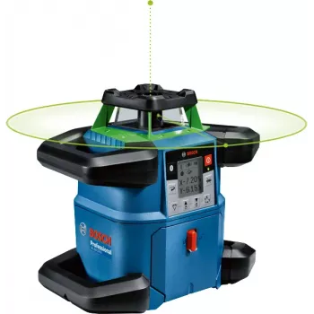 Rotačný laser Bosch GRL 650 CVHG Professional 18 V so zelenou laserovou líniou, L-BOXX